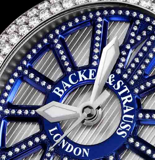 The Beau Brummell Limited Edition Luxury Watch From Backes & Strauss - watch dial