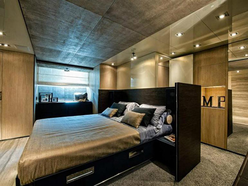 Boreal II luxury yacht cabin