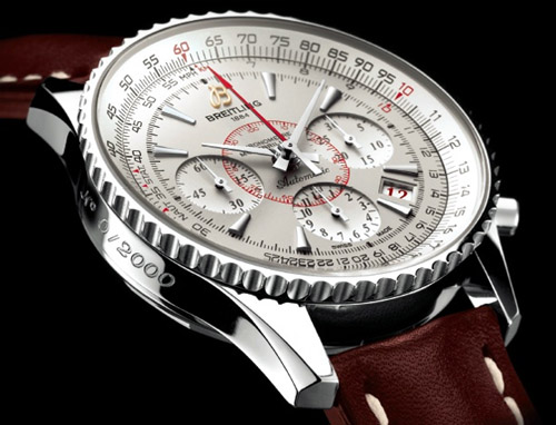 Breitling Montbrillant 01 limited stainless steel luxury watch
