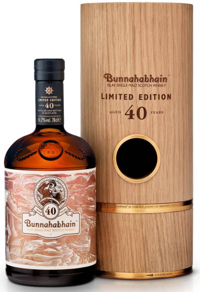 Bunnahabhain 40 YO - rare scotch whisky