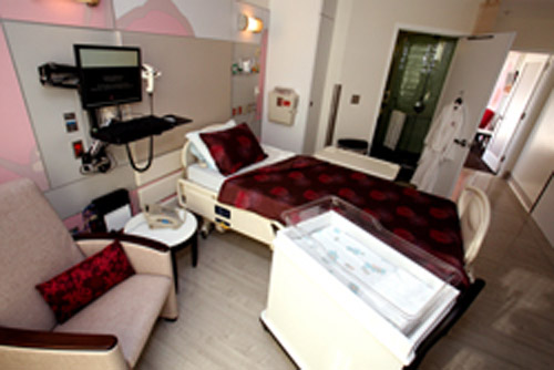 Cedars-Sinai Medical Center Luxury Maternity Rooms
