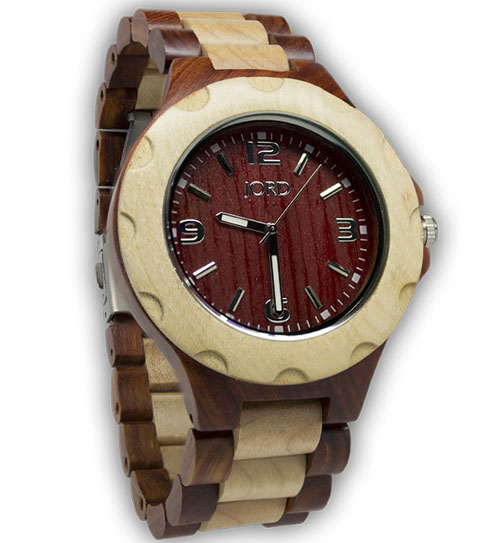 Jord Sully series wooden watch