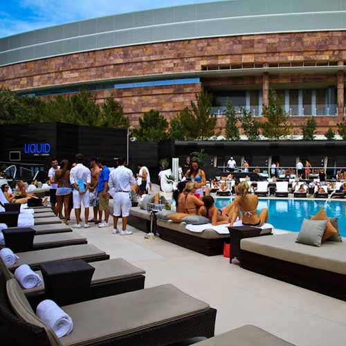 Liquid Pool Lounge at Aria Resort & Casino - Las Vegas