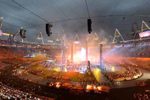 London 2012 Summer Olympics - Opening ceremony Industrial Revolution