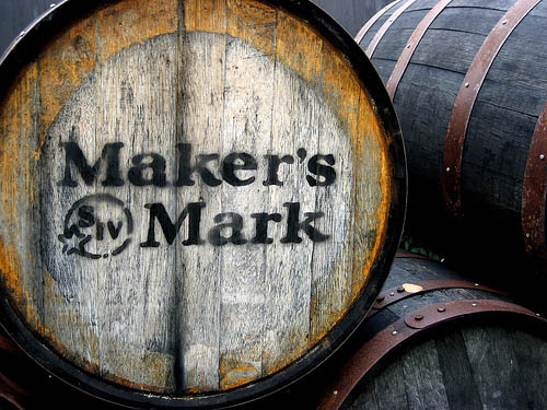 Maker's Mark bourbon barrel