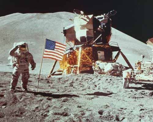NASA astronaut Neil Armstrong - man on moon