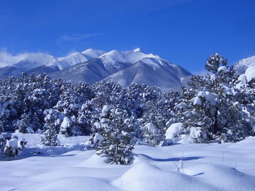 Rocky Mountains - Colorado snow