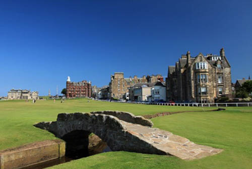 Saint Andrews golf course - Scotland
