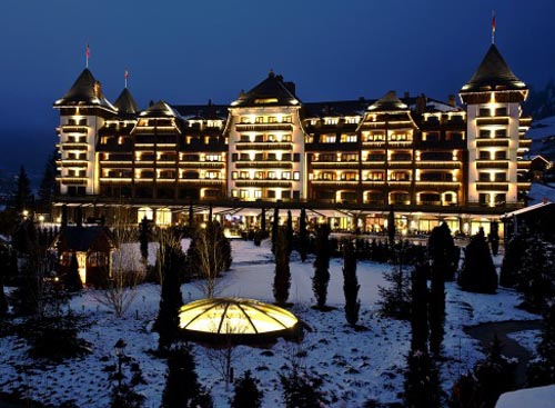 The Alpina hotel in Gstaad, Switzerland