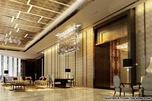 The Ritz-Carlton, Hong Kong lobby