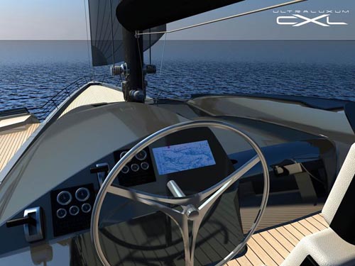 UltraLuxum CXL Silver luxury trimaran yacht