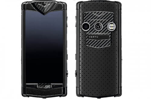 Vertu Constellation Black Neon luxury mobile phone