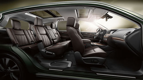 2013 Infinit JX - interior seating