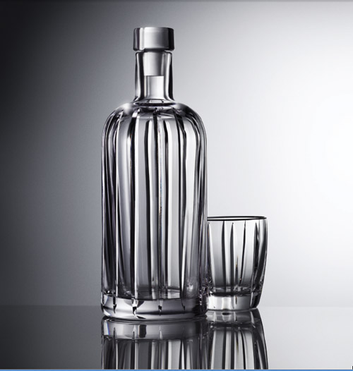The Absolut Crystal Pinstripe Bottle - ABSOLUT Vodka and Skogsberg&Smar