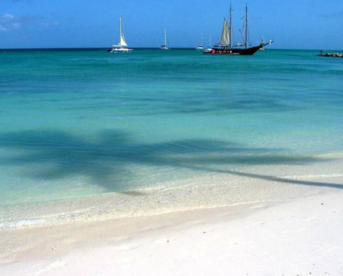 Aruba beach