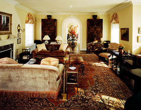 Ponzi scheme con-man Bernie Madoff New York Apartment livingroom