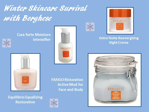 Borghese skin care products