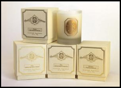 candle collection by Baroness Monica von Neumann