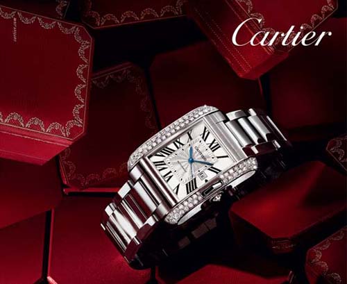 Cartier - Tank Anglaise luxury watch