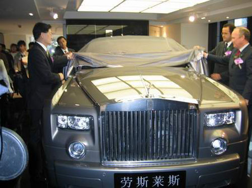 Rapid Growth of Luxury Cars in China