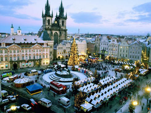 Christmas Market - Old Town Square - Prague