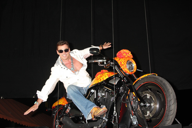 Cosmic Starship Harley-Davidson V-Rod Motorcycle