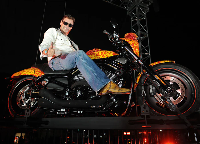 Cosmic Starship Harley-Davidson motorcycle - Jack Armstrong