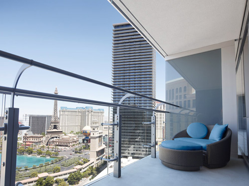Cosmopolitan Las Vegas Resort terrace view