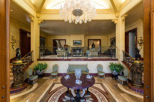 Danny Thomas luxury mansion interior
