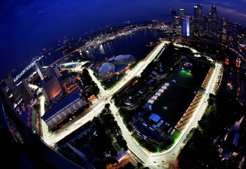 F1 circuit Swissotel The Stamford Singapore hotel