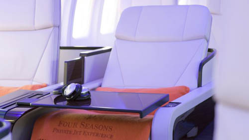 Four Seasons luxury jet seat