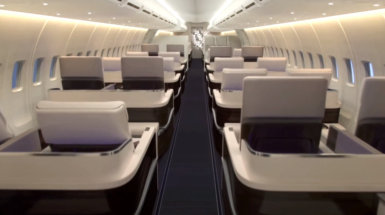 Four Seasons luxury jet seats