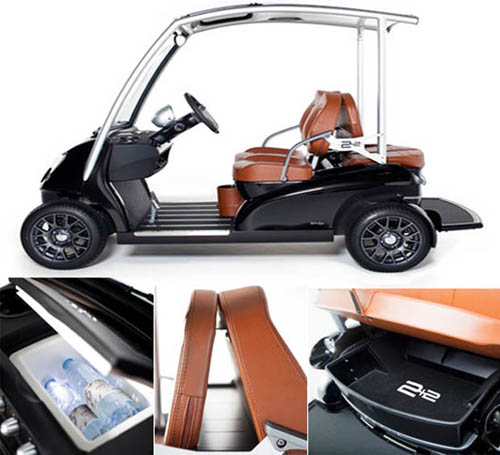 Garia 2+2 luxury golf cart