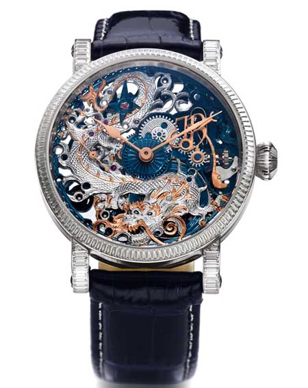 Grieb & Benzinge - Blue Dragon watch