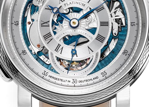 Grieb & Benzinger - The Blue Whirlwind luxury watch