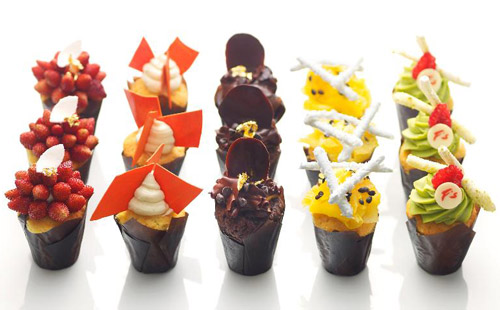 Hotel Fouquet - Chef Barrière artisanal cupcakes