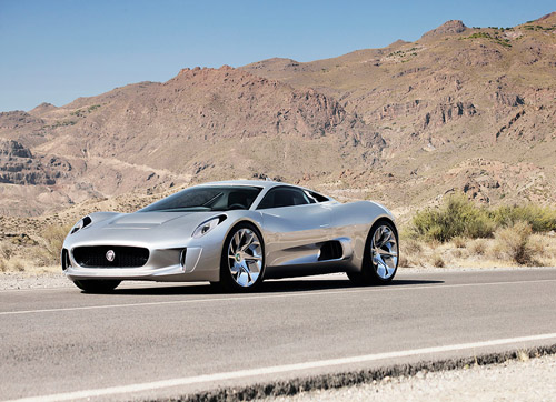 Jaguar C-X75 concept luxury car