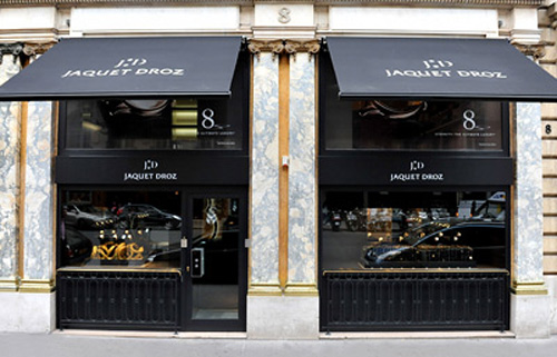 Jaquet Droz - Paris watch boutique