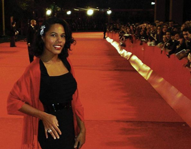 Writer - Director Kira Madallo Sesay on the Red Carpet - VinScent