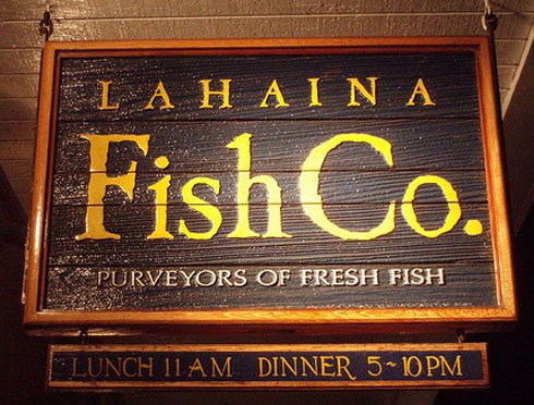 Lahaina Fish Company - Maui restaurant