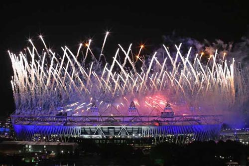 London 2012 Summer Olympics - Opening Ceremony fireworks