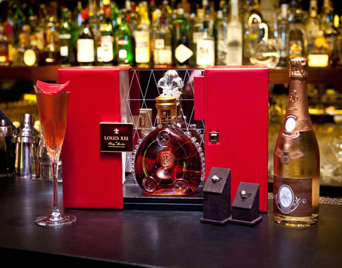 Louis xiii cristal leviev - diamond jubilee fizz cocktail