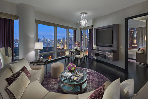 Mandarin Oriental, New York hotel suite