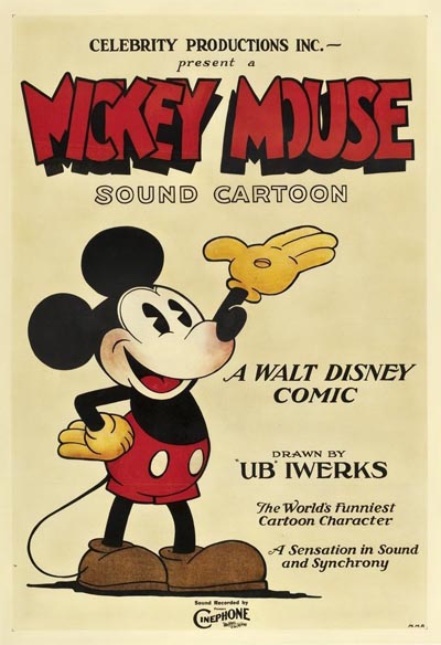 Mickey Mouse 1928 poster