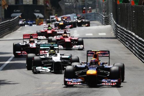 Monaco Grand Prix car race