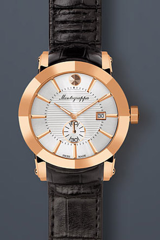 Montegrappa NeroUno Luxury Gold Watch