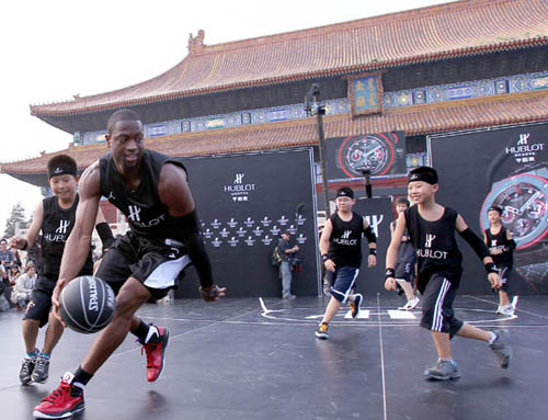 One Million RMB Basketball Charity Challenge - Dwyane Wade in China