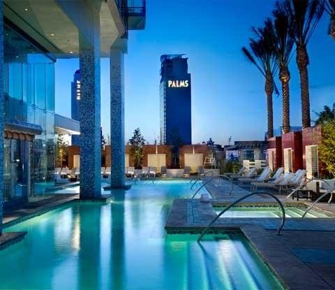 Pool at The Palms Hotel and Casino