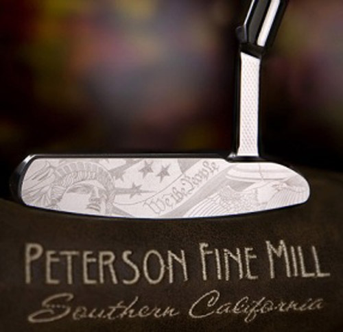 Peterson Fine Mill - luxury Liberty golf putter