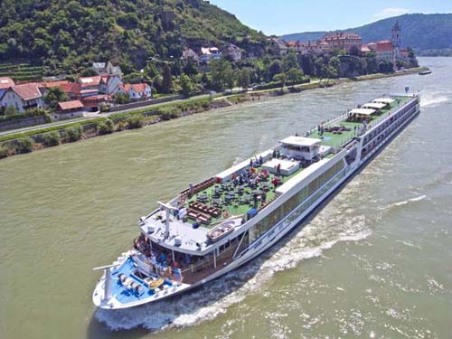 Rhine River cruise ship - Germany